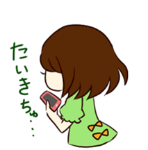 lovely Girl otomechan sticker #2185150