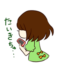 lovely Girl otomechan sticker #2185150