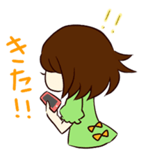lovely Girl otomechan sticker #2185151