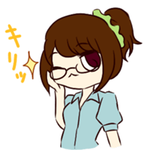 lovely Girl otomechan sticker #2185154