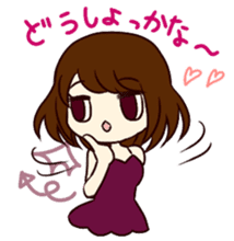lovely Girl otomechan sticker #2185159