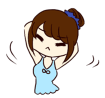 lovely Girl otomechan sticker #2185161