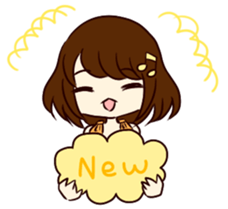 lovely Girl otomechan sticker #2185171