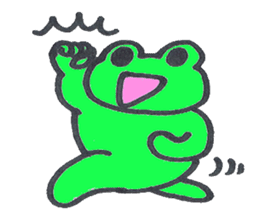 frog place KEROMICHI-AN Emotions sticker #2185938