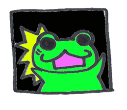 frog place KEROMICHI-AN Emotions sticker #2185940