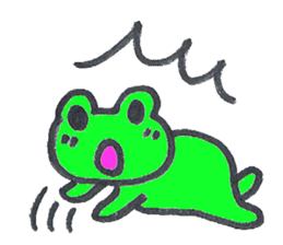 frog place KEROMICHI-AN Emotions sticker #2185941