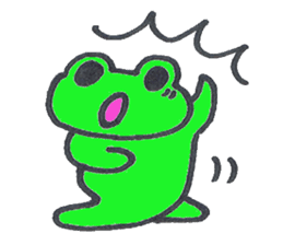 frog place KEROMICHI-AN Emotions sticker #2185942