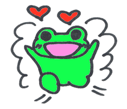 frog place KEROMICHI-AN Emotions sticker #2185944
