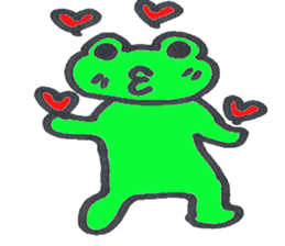 frog place KEROMICHI-AN Emotions sticker #2185945