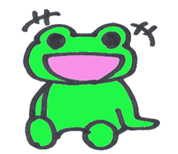 frog place KEROMICHI-AN Emotions sticker #2185946
