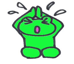 frog place KEROMICHI-AN Emotions sticker #2185950
