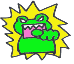 frog place KEROMICHI-AN Emotions sticker #2185952