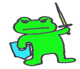 frog place KEROMICHI-AN Emotions sticker #2185954