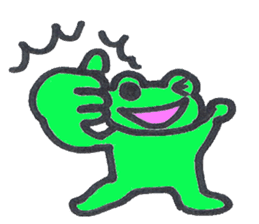 frog place KEROMICHI-AN Emotions sticker #2185956
