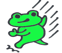 frog place KEROMICHI-AN Emotions sticker #2185958