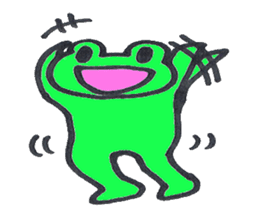 frog place KEROMICHI-AN Emotions sticker #2185959