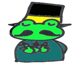 frog place KEROMICHI-AN Emotions sticker #2185965
