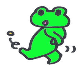 frog place KEROMICHI-AN Emotions sticker #2185968