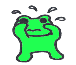frog place KEROMICHI-AN Emotions sticker #2185969