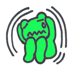 frog place KEROMICHI-AN Emotions sticker #2185970