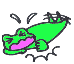 frog place KEROMICHI-AN Emotions sticker #2185972