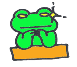 frog place KEROMICHI-AN Emotions sticker #2185974