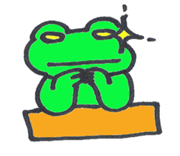 frog place KEROMICHI-AN Emotions sticker #2185974
