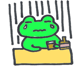 frog place KEROMICHI-AN Emotions sticker #2185975