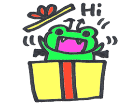 frog place KEROMICHI-AN angel and devil sticker #2186056