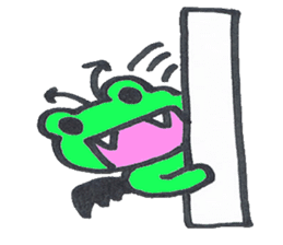 frog place KEROMICHI-AN angel and devil sticker #2186058