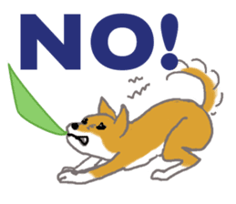 Shiba - English ! sticker #2186377