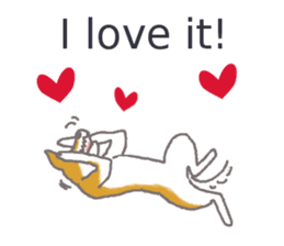 Shiba - English ! sticker #2186383