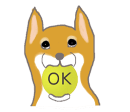 Shiba - English ! sticker #2186396