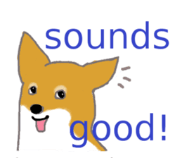 Shiba - English ! sticker #2186397