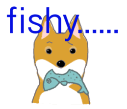 Shiba - English ! sticker #2186403