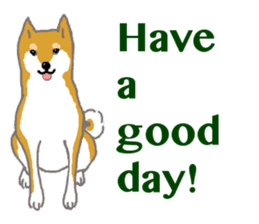 Shiba - English ! sticker #2186414