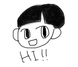 KUROKAMI KUN sticker #2187045