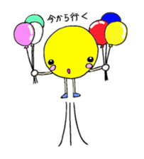 Moon of girl sticker #2187137