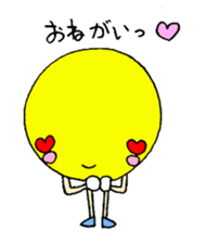 Moon of girl sticker #2187166