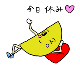 Moon of girl sticker #2187175