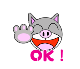 Business Man of the fat cat sticker #2188074