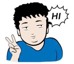 Jye Jye a simple man (EN) sticker #2188224