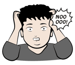 Jye Jye a simple man (EN) sticker #2188225