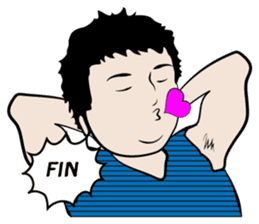 Jye Jye a simple man (EN) sticker #2188227