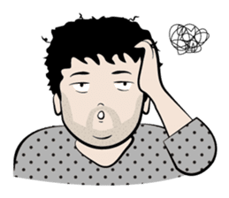 Jye Jye a simple man (EN) sticker #2188228