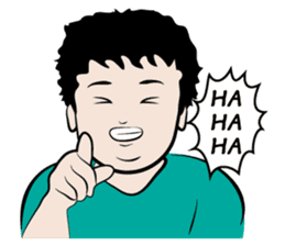 Jye Jye a simple man (EN) sticker #2188229