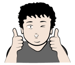 Jye Jye a simple man (EN) sticker #2188233