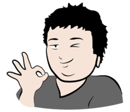 Jye Jye a simple man (EN) sticker #2188237