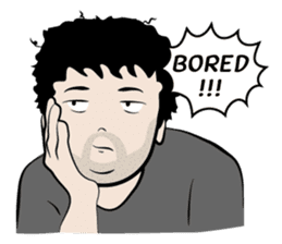 Jye Jye a simple man (EN) sticker #2188241