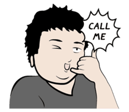 Jye Jye a simple man (EN) sticker #2188243